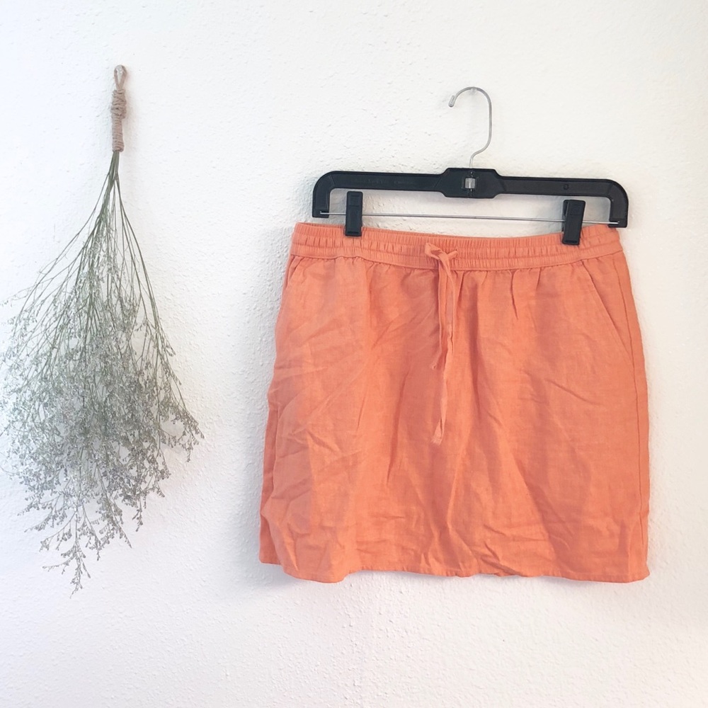 Peach skirt